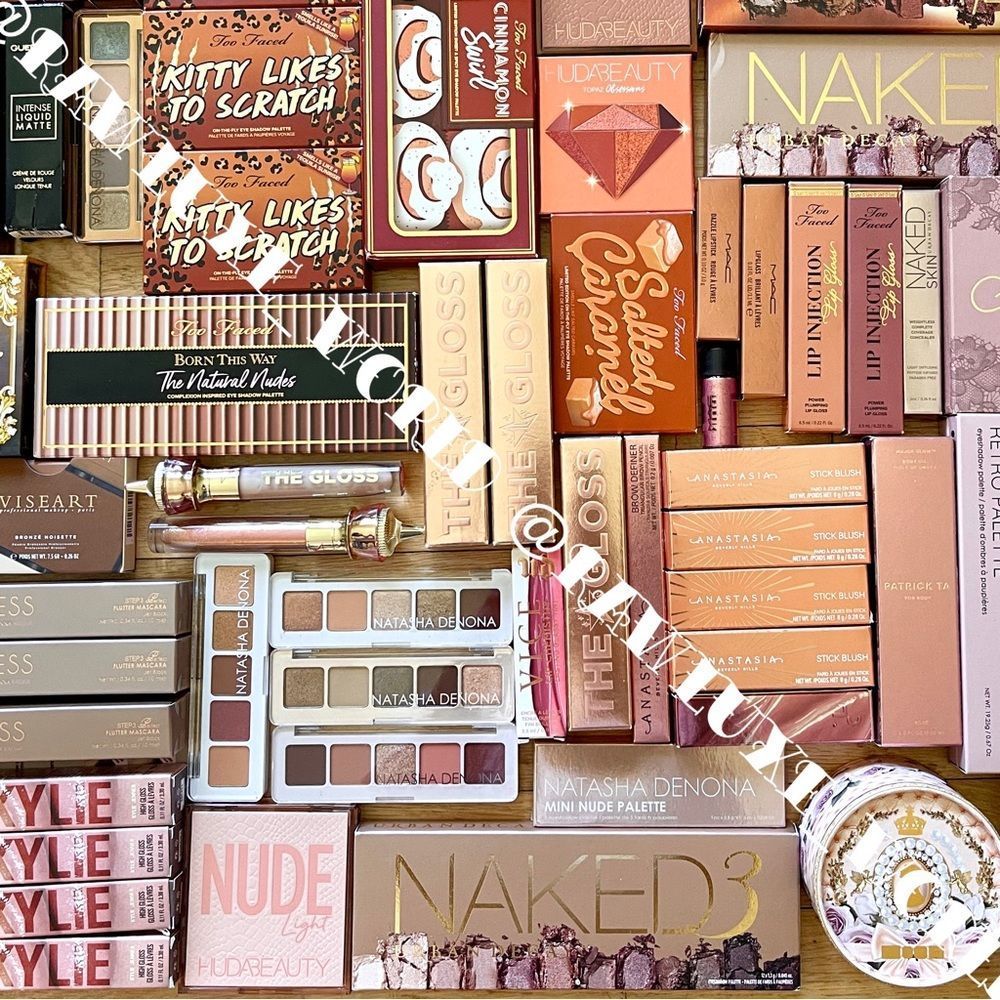 THE BIGGEST BEST HIGH END MYSTERY MAKEUP BOX 2X+ MSRP VALUE GIFTS SURPRISES BNWT - Picture 4 of 16